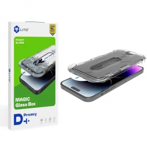 Lito Magic Glass Box D+ Tools, Tvrdené sklo, iPhone 12 Pro Max, Privacy
