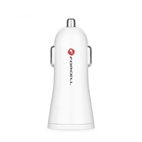Forcell adaptér do auta s konektorom USB, 2,4 A s funkciou Quick Charge 3.0