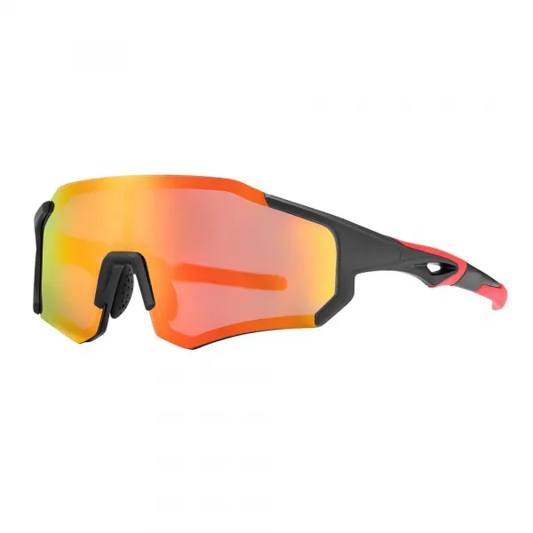 Rockbros 10182 Polarizované cyklistické okuliare, červené