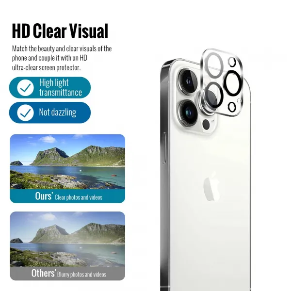 JP Combo pack, Súprava 2 tvrdených skiel a 2 sklíčok pre šošovku, iPhone 13 Pro