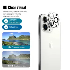 JP Combo pack, Súprava 2 tvrdených skiel a 2 sklíčok pre šošovku, iPhone 13 Pro