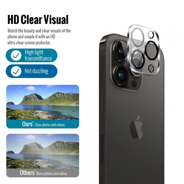 JP Combo pack, Súprava 2 tvrdených skiel a 2 sklíčok pre šošovku, iPhone 14 Pro Max