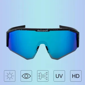 Rockbros SP297 Polarizačné cyklistické okuliare, čierne