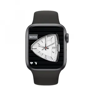 Chytré hodinky Watch S9 Max, čierne