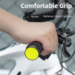 Rockbros 40720007001 Gripy na bicykel s odrazkou, čierne