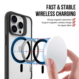 JP MagFit MagSafe obal s 3M SGS certifikátom, iPhone 16 Plus, čierny