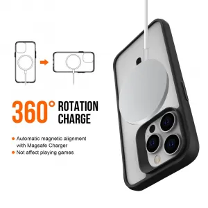 JP MagFit MagSafe obal s 3M SGS certifikátom, iPhone 16 Plus, čierny