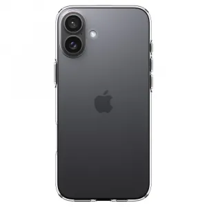 Spigen Liquid Crystal kryt na mobil, iPhone 16 Plus, Crystal Clear