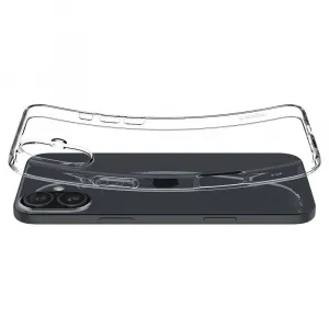 Spigen Liquid Crystal kryt na mobil, iPhone 16 Plus, Crystal Clear