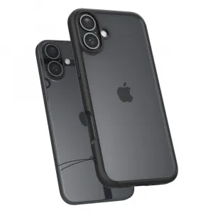 Spigen Ultra hybrid kryt na mobil, iPhone 16, čierny