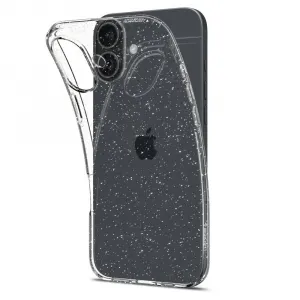 Spigen Liquid Crystal kryt na mobil, iPhone 16 Plus, Glitter Crystal