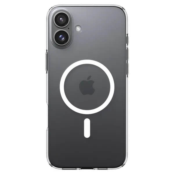 Spigen Liquid Crystal Mag s MagSafe, iPhone 16 Plus, priehľadný