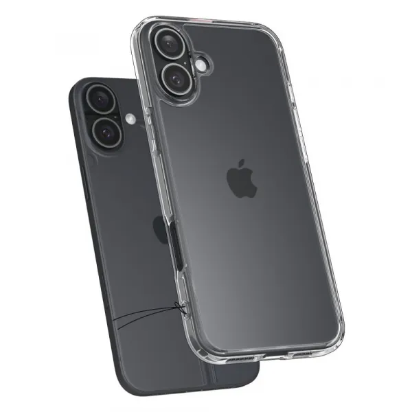Spigen Ultra hybrid kryt na mobil, iPhone 16, číry