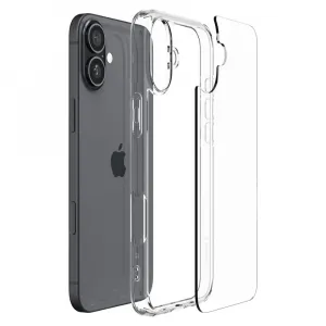 Spigen Ultra hybrid kryt na mobil, iPhone 16, číry