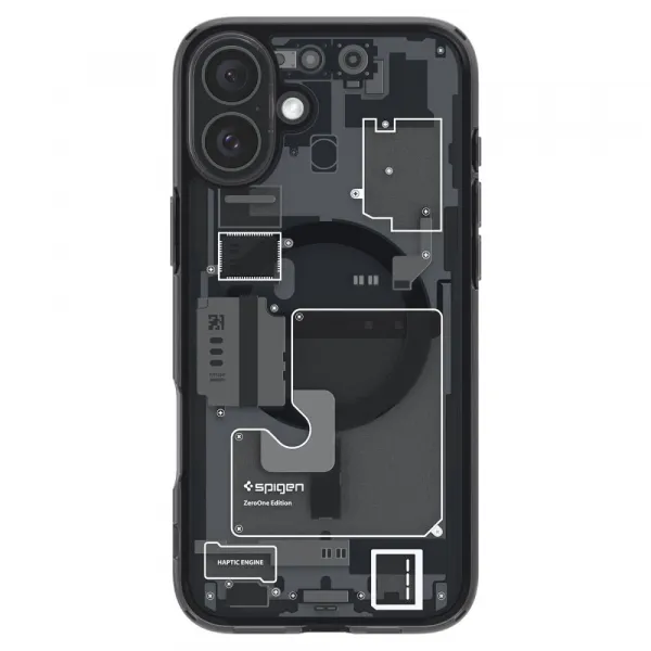 Spigen Ultra Hybrid Mag s MagSafe, iPhone 16, zero one