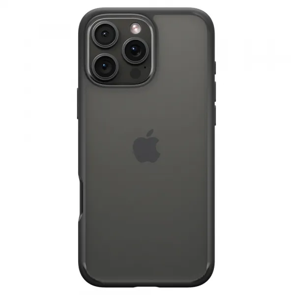 Spigen Ultra hybrid kryt na mobil, iPhone 16 Pro Max, čierny