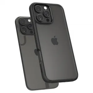 Spigen Ultra hybrid kryt na mobil, iPhone 16 Pro Max, čierny