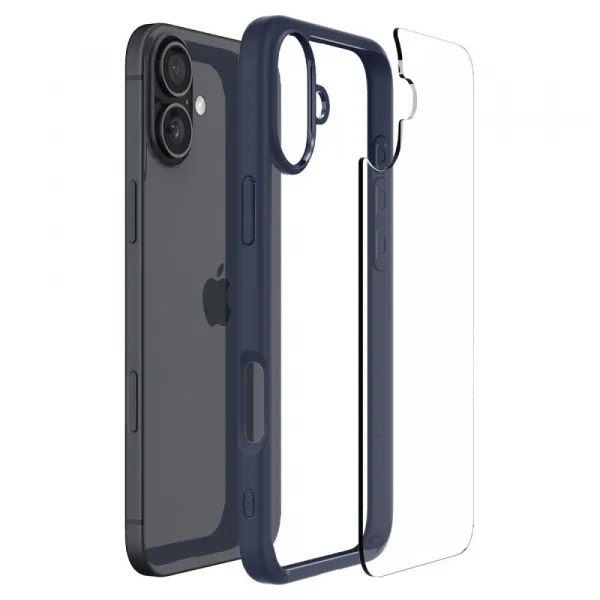 Spigen Ultra hybrid kryt na mobil, iPhone 16, modrý