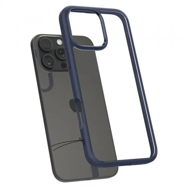 Spigen Ultra hybrid kryt na mobil, iPhone 16 Pro, modrý