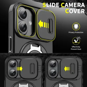 Camslide Stand obal, iPhone 16 Plus, ružový