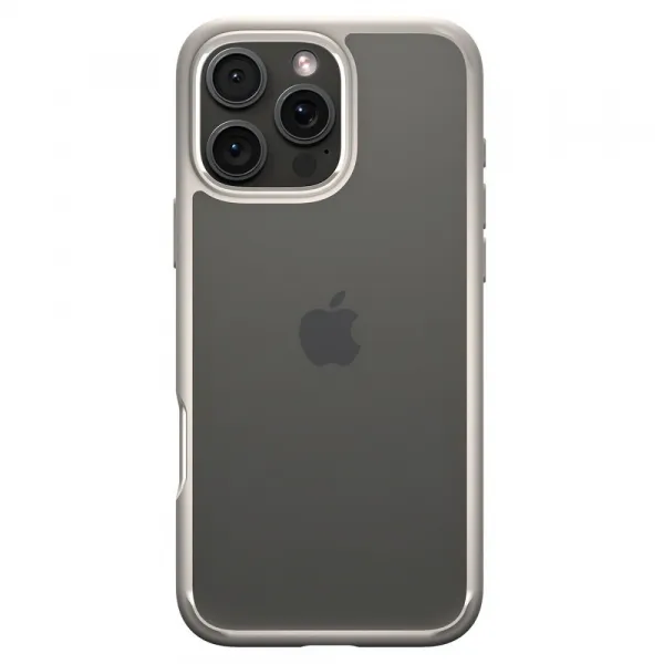 Spigen Ultra hybrid kryt na mobil, iPhone 16 Pro Max, natural titanium