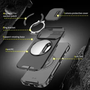Camslide Stand obal, iPhone 16 Plus, ružový