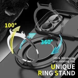 Camslide Stand obal, iPhone 16 Plus, ružový