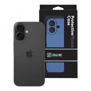 OBAL:ME Matte TPU Kryt pre iPhone 16, modrý