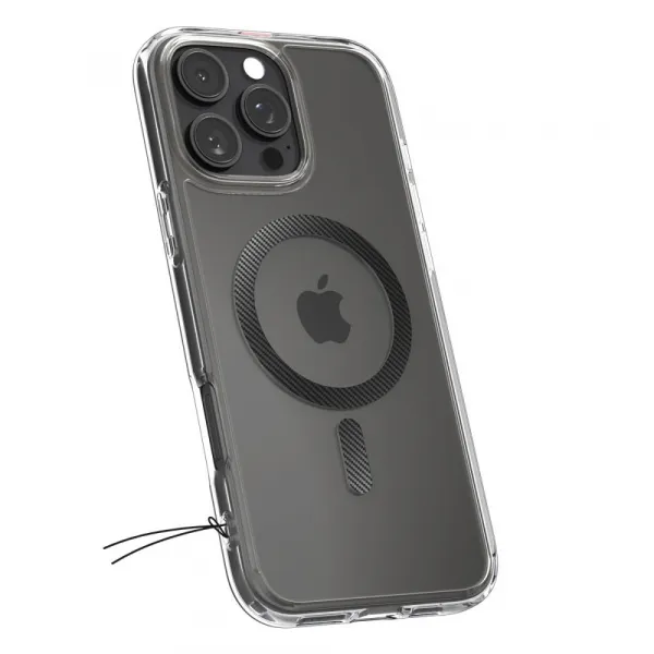 Spigen Ultra Hybrid Mag s MagSafe, iPhone 16 Pro Max, carbon fiber