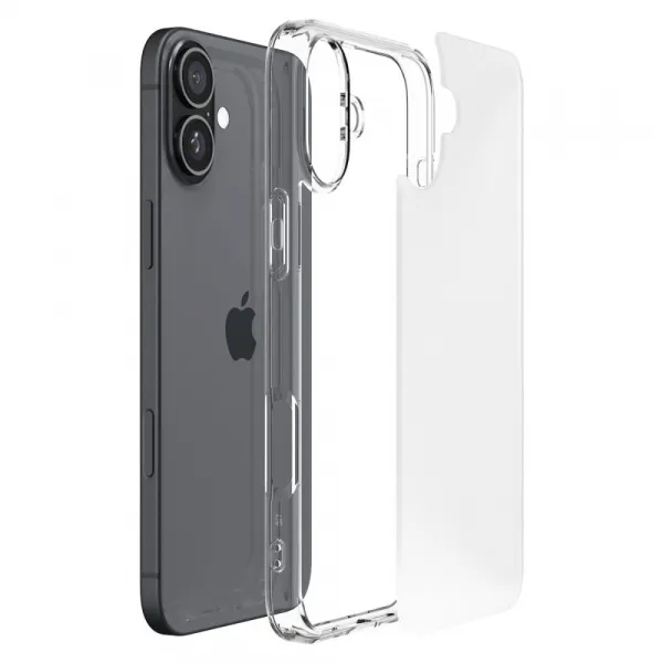 Spigen Ultra hybrid kryt na mobil, iPhone 16, frost clear