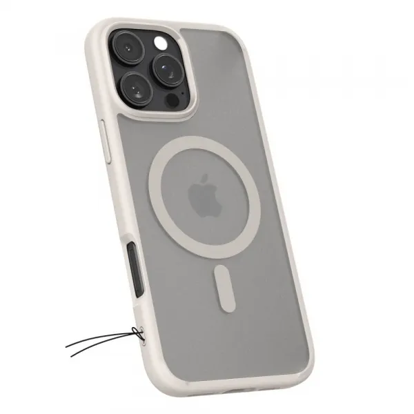 Spigen Ultra Hybrid Mag s MagSafe, iPhone 16 Pro, frost natural titanium
