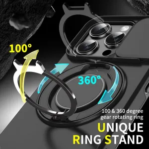 Camslide Stand obal, iPhone 16 Pro, ružový