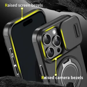 Camslide Stand obal, iPhone 16 Pro, ružový