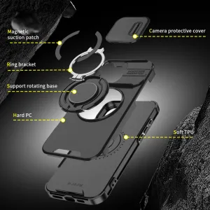 Camslide Stand obal, iPhone 16 Pro, ružový