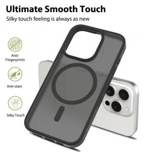 JP MagFit Colour MagSafe obal s N52 magnetom, iPhone 15 Pro, biely