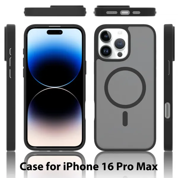 JP MagFit Colour MagSafe obal s N52 magnetom, iPhone 16 Pro Max, biely