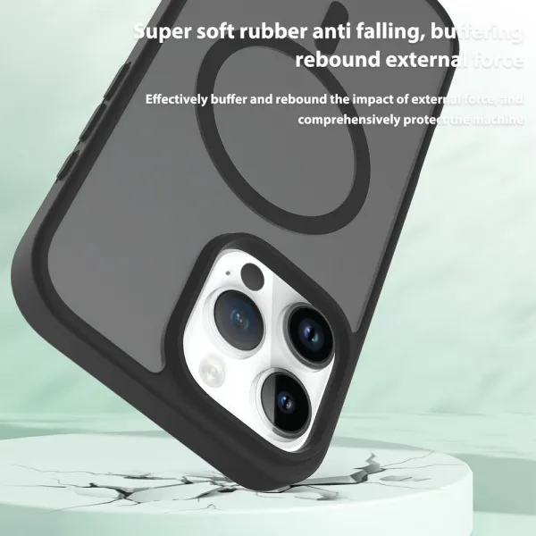 JP MagFit Colour MagSafe obal s N52 magnetom, iPhone 16 Pro Max, biely