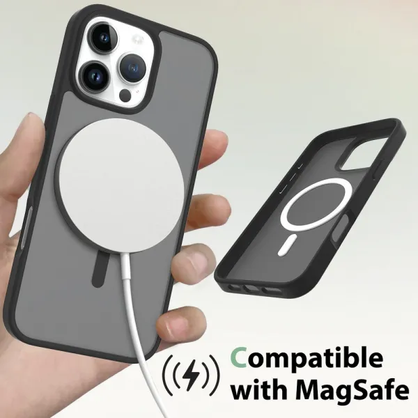 JP MagFit Colour MagSafe obal s N52 magnetom, iPhone 16 Pro Max, biely