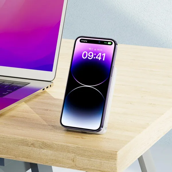 Acefast M6 PD 20W Bezdrôtová powerbanka 10000mAh, biela