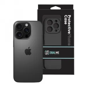 OBAL:ME Matte TPU Kryt pre iPhone 16 Pro, čierny