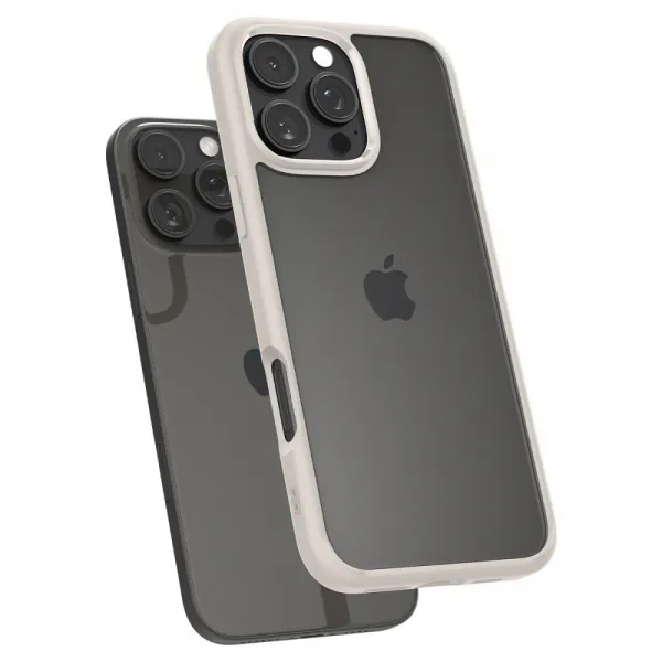 Spigen Ultra hybrid kryt na mobil, iPhone 16 Pro Max, natural titanium