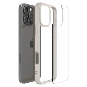 Spigen Ultra hybrid kryt na mobil, iPhone 16 Pro Max, natural titanium