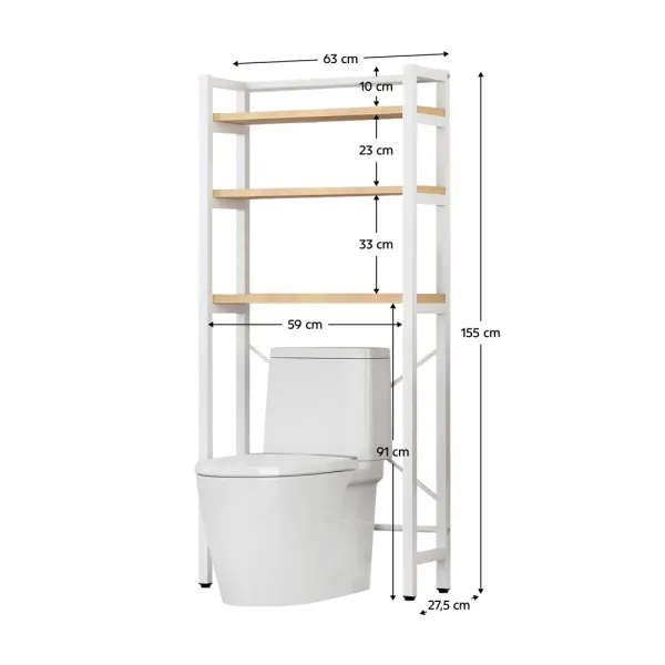 Regál nad WC BALRAM Tempo Kondela