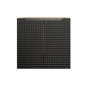 Comad Závesná skrinka pod umývadlo Luxor Black II s doskou 60 cm čierna/dub olejovaný
