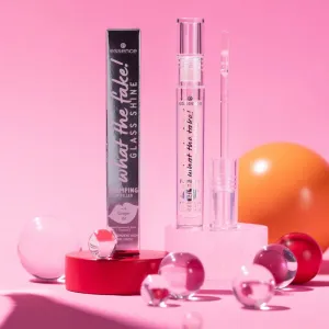 essence WHAT THE FAKE! transparentný lesk na pery odtieň Oh So Glassy! 4.2 ml