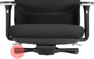 MERCURY Ergonomická kancelárska stolička OPTIMA čierna