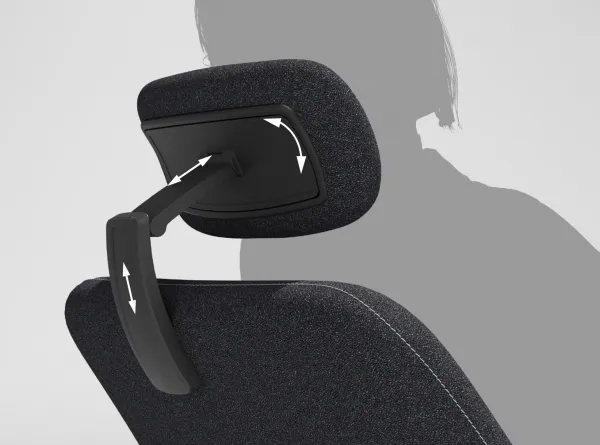 MERCURY Ergonomická kancelárska stolička OPTIMA čierna