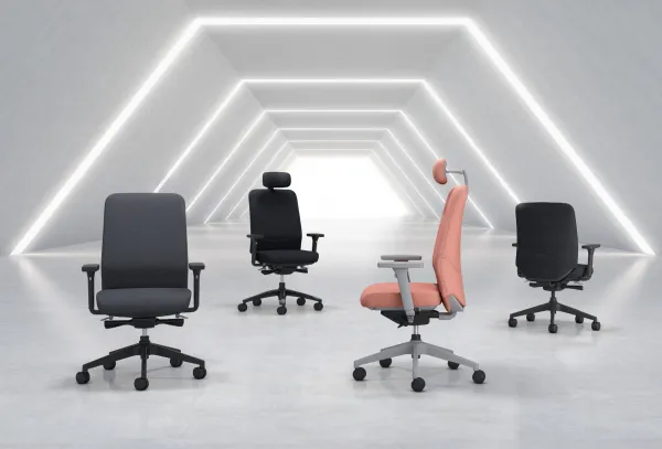 MERCURY Ergonomická kancelárska stolička OPTIMA čierna