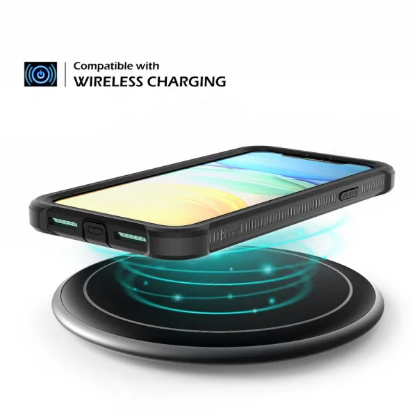 Dexnor 360 Clear obal iPhone 11, čierny