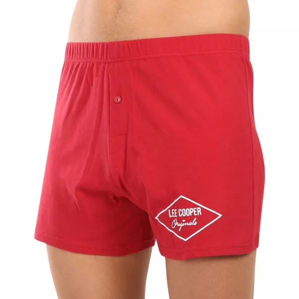 Pánske trenky Lee Cooper červené (PO38819-4) M, trenírky